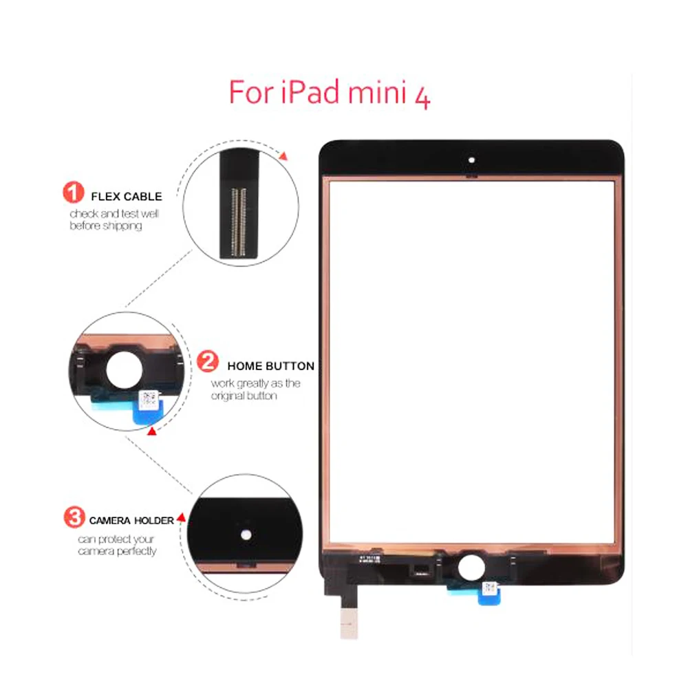 Sinbeda 7 9 &quotдля iPad Mini 1 2 3 4 mini2 mini3 mini4 сенсорный экран дигитайзер стекло для сенсорные