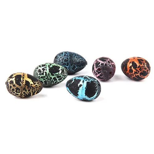 10 шт./лот инкубация воды Динозавр яйцо акварель образовательные новые трещины