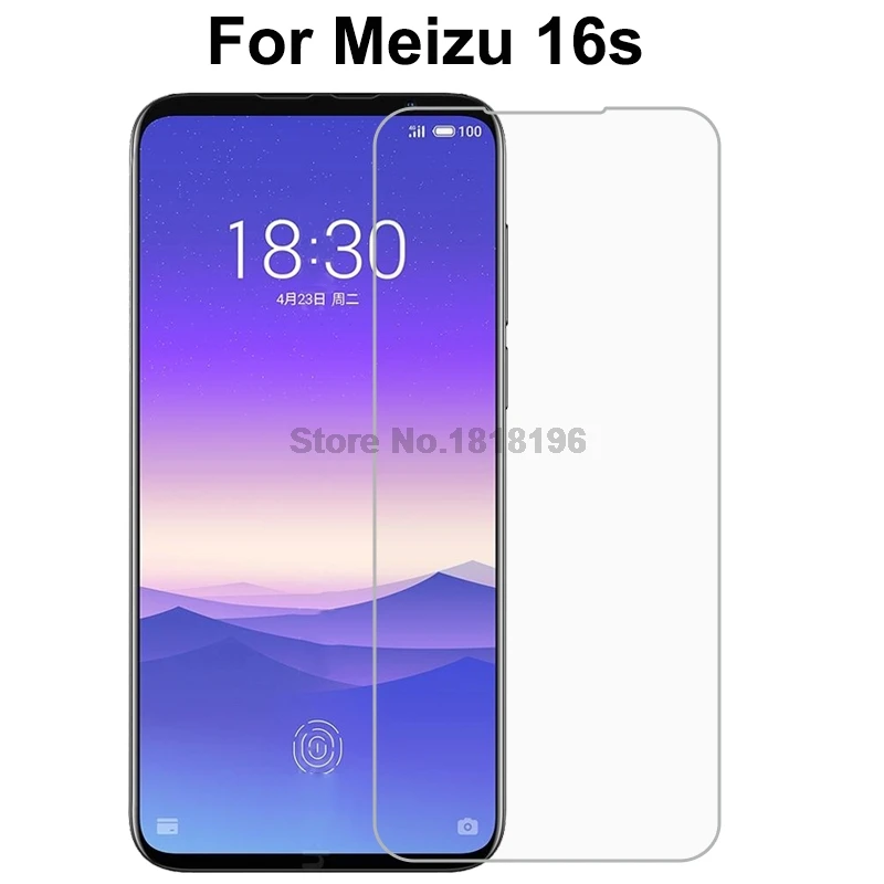 Защита экрана для Meizu 16 s закаленное стекло 2.5D 9H ультратонкая прозрачная защитная