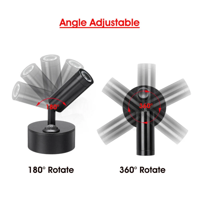 Светодиодный светильник для чтения 1 шт. помещения караван лодка на стену 12 24 В