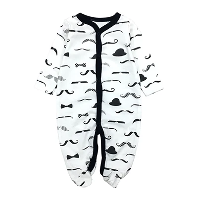 3 Модная одежда для детей, одежда для малышей Carters новорожденных Cotton100%, принт с героями мультфильмов, Одежда для младенцев 1 шт./компл. для детей возраста от 0 до 12 месяцев - Цвет: 3
