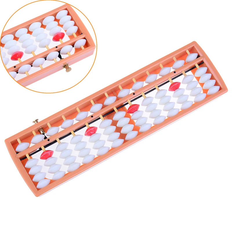 1 шт. пластик abacus 13 цифр арифметический инструмент для детей Обучающие игрушки