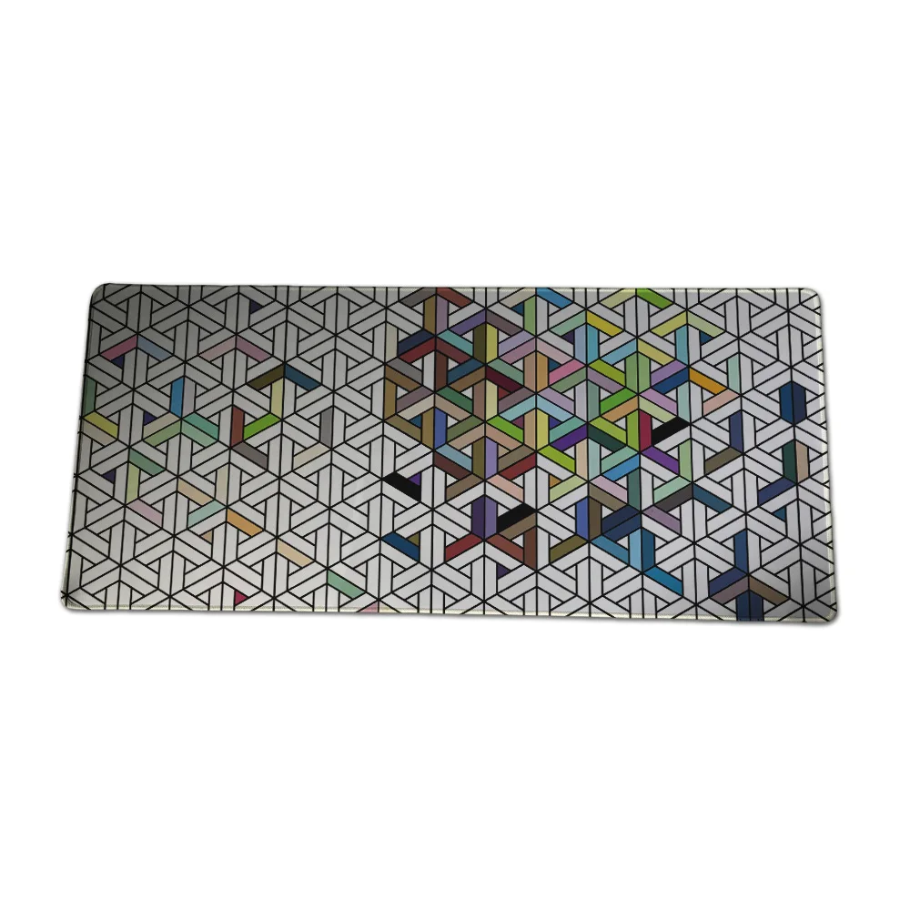 

Компьютерный Настольный коврик MaiYaCa 40x90, игровой коврик для мыши, однотонный большой коврик для мыши с геометрическим рисунком