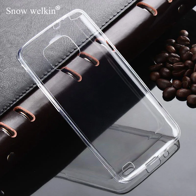 Прозрачный силиконовый мягкий тонкий ТПУ чехол Snow Welkin для телефона Samsung Galaxy S2 SII