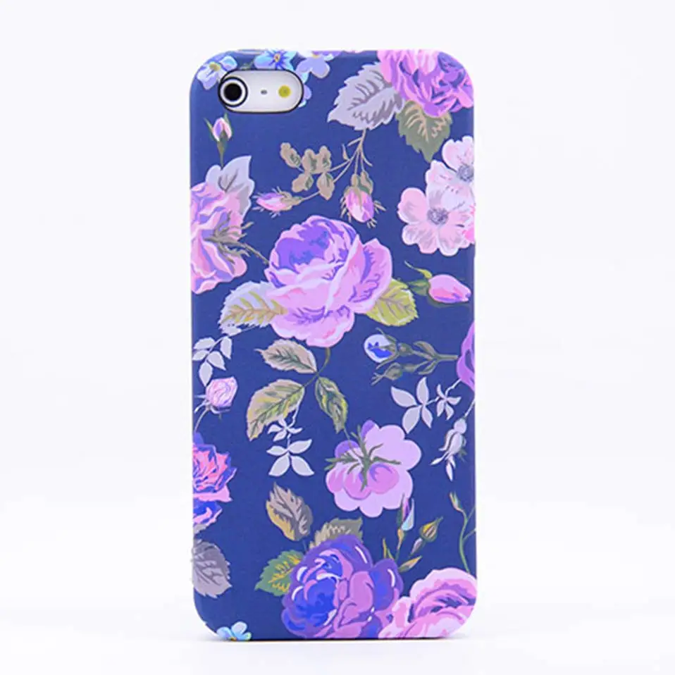 Silicone Soft TPU Phone case For iPhone 6 6S Floral Cover 7 8 X Flower Pattern Plus Funda coque |