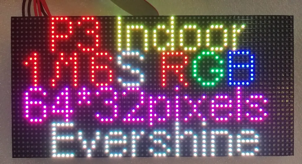 P3 комнатный SMD2121 1/16 сканер 3 в 1 RGB полноцветный светодиодный дисплей экран панель