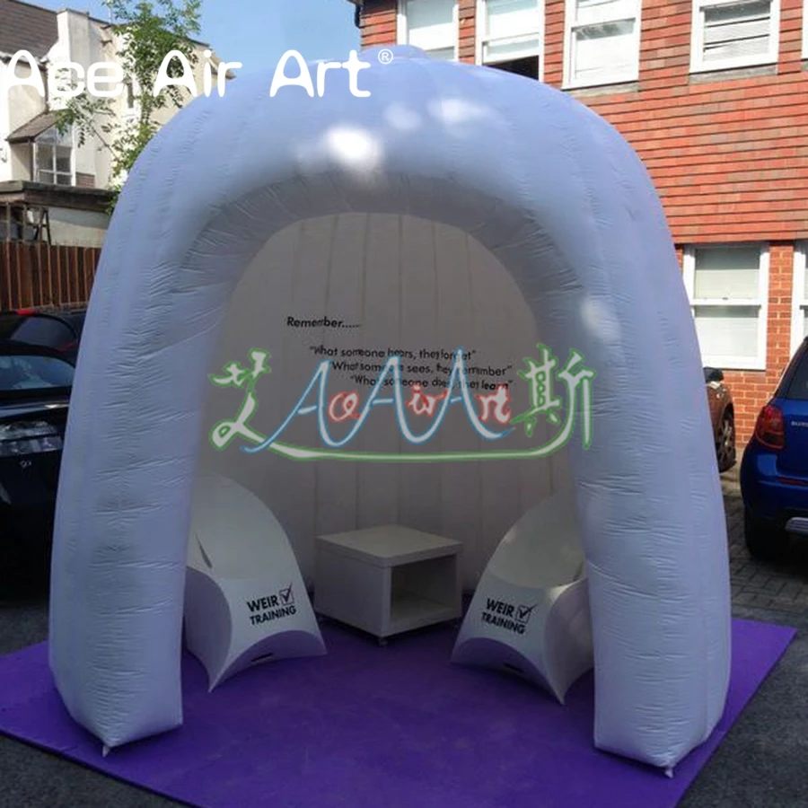 

Attractive Inflatable Yard Dome Tent Igloo House with One Entrance for Commercial Events