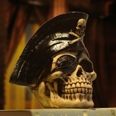 Украшения в виде черепа бара кафе музея Спартанский воин броня ретро украшение