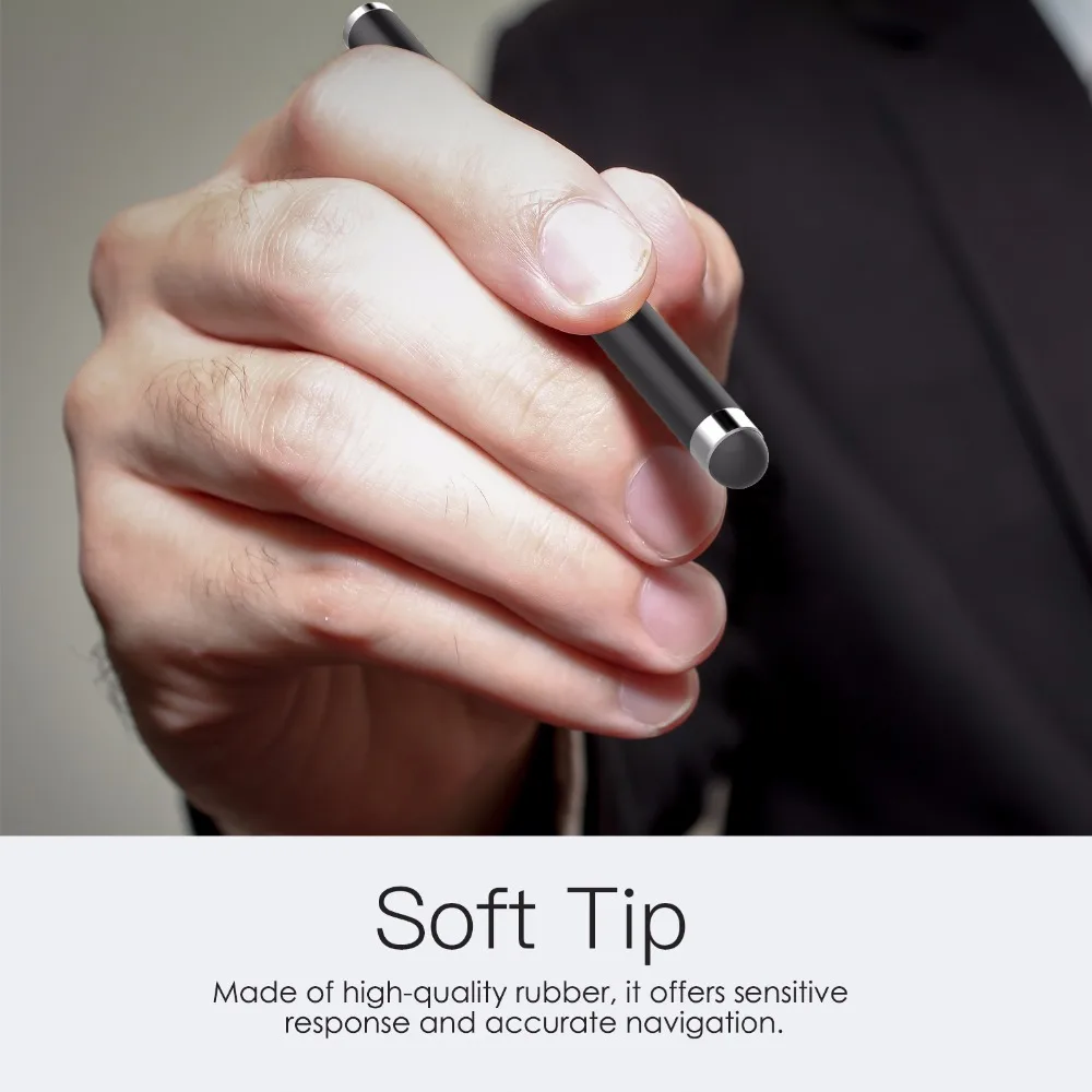 Стилус MoKo с резиновым наконечником (4 шт.) универсальное высокоточное перо 8 мм для