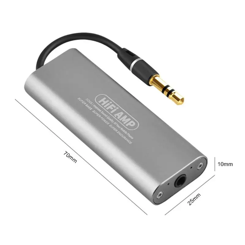 Мини Портативный hifi-усилитель для наушников Профессиональный 3,5 мм аудио усилитель для мобильных телефонов Аксессуары