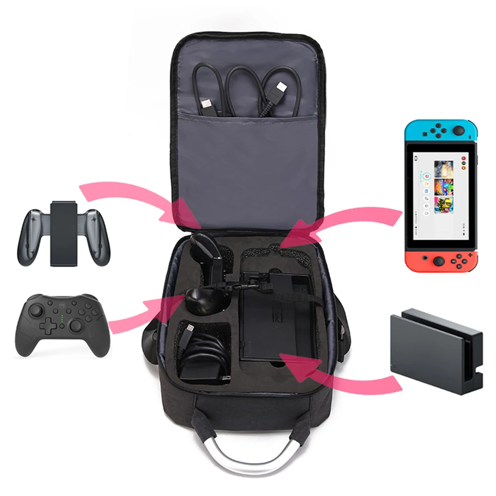 Чехол для переноски Bevigac Nintendo Switch с защитой от царапин сумка хранения рюкзак