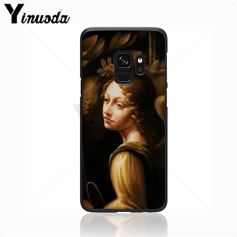 Чехол для телефона Yinuoda Leonardo da Vinci Mona Lisa Pat Cat Van Gogh чехлы Samsung Galaxy s9 s8 plus note 8 note9 s7 note5 |