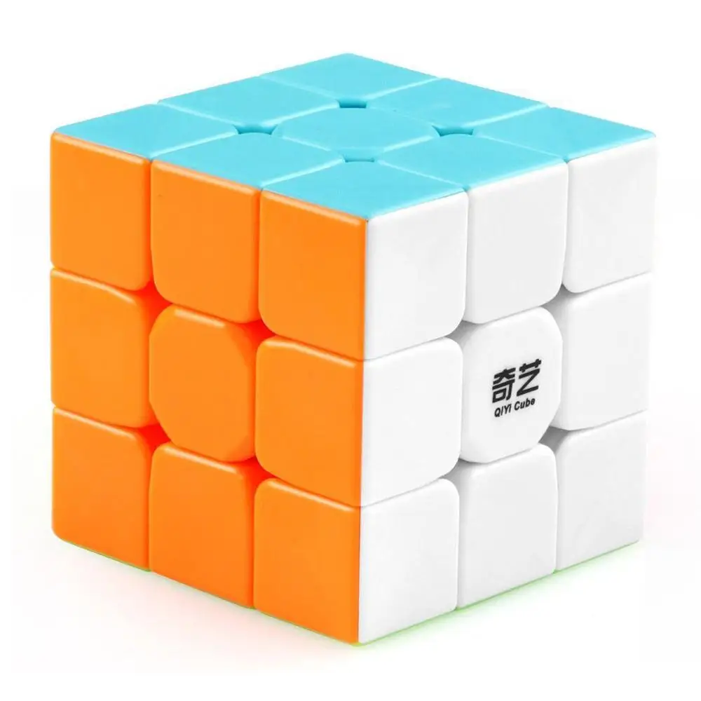 Qiyi Warrior W 3x3x3 скоростной кубик профессиональный волшебный пазлы красочные