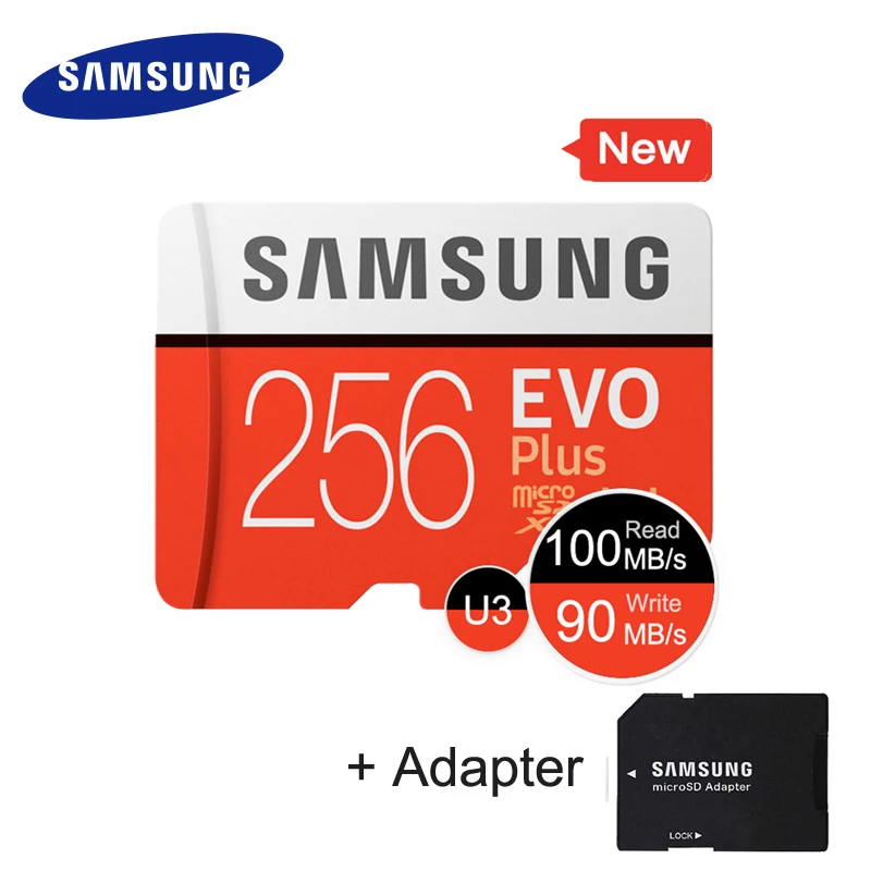 SAMSUNG карта памяти micro sd класс 10 256 ГБ ГБ|Карты памяти| |