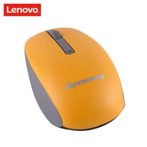 Беспроводная мышь LENOVO N130 Bluetooth черный/оранжевый поддержка официальной проверки