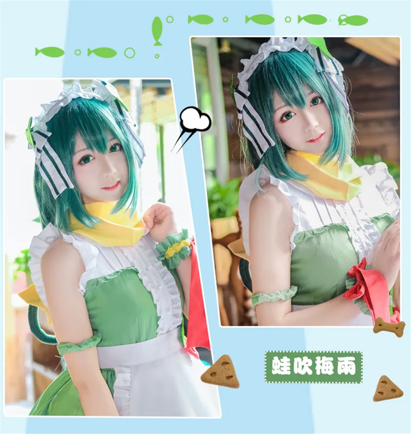 Boku No Hero Academia Himiko Toga Лолита платья маскарадный костюм мой герой Academia Asui Tsuyu Ochaco Uraraka юбка горничной парики волосы