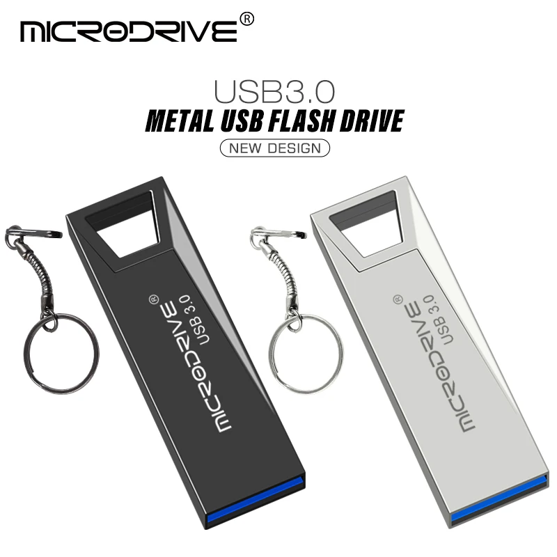 Новейший металлический usb флеш накопитель 16 ГБ накопители Флешка 32 Гб диск карта