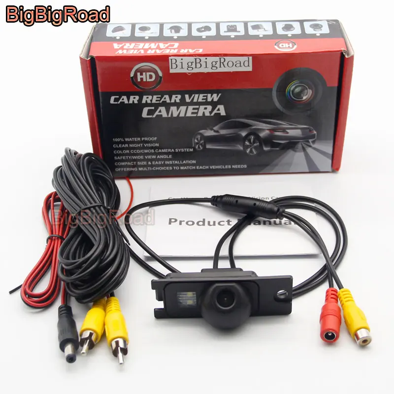 BigBigRoad для Volvo S60 S60L XC60 XC 60 V70 V 70 2000-2006 2007 2008 2009 заднего вида запасная камера заднего вида CCD Камера Ночное видение - Название цвета: Ordinary