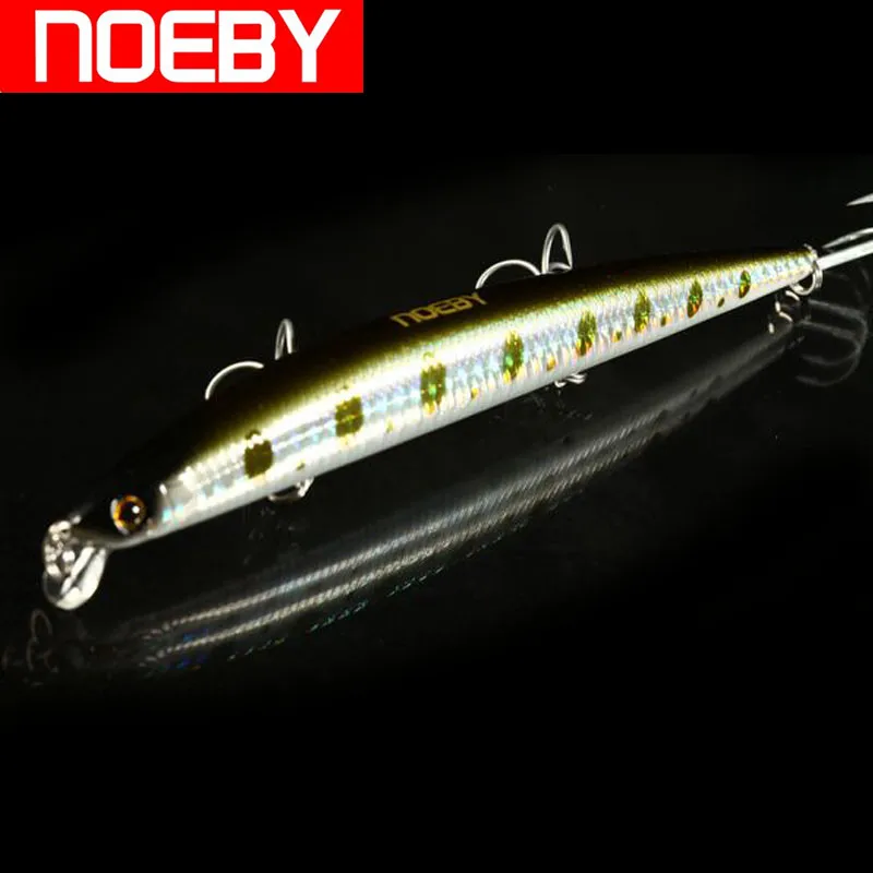NOEBY для мелкой рыбки рыболовная приманка 145 мм/19 г жесткая плавающая 0 5 м крючки Isca