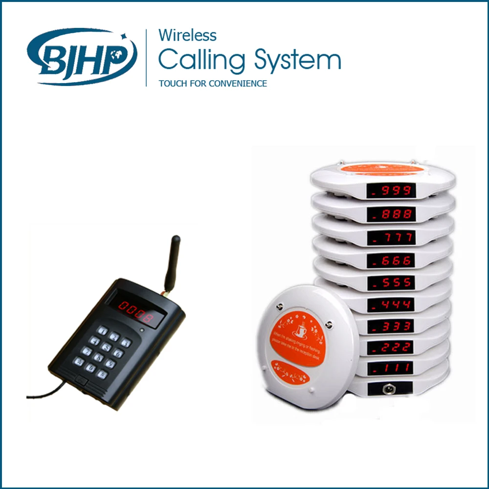 Беспроводная система вызова пейджера для ресторанов быстрого питания (1