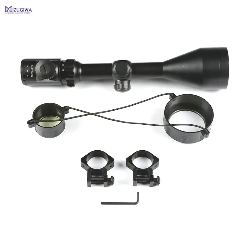 3-9x56 EG Tactical Red and Green Illuminated Optics Sniper Riflescope Reticle Optical Sight Hunting Rifle Scope 20mm Rail Mount | Спорт и