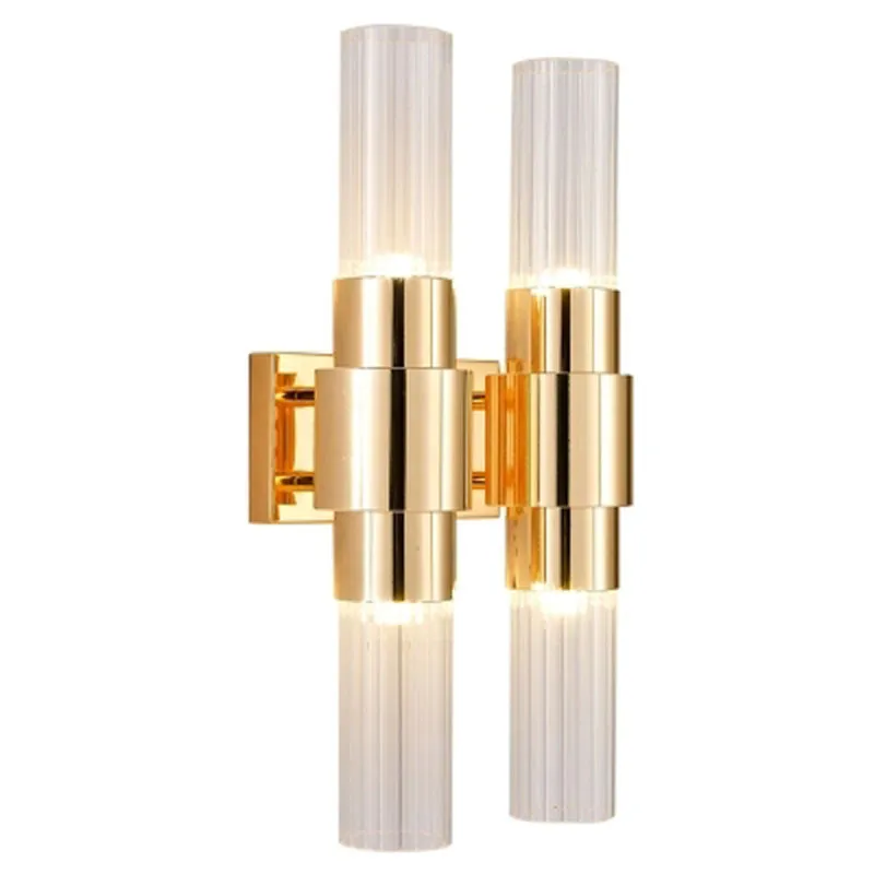 Modern Wall Lamp Bedside LED Light Creative Glass Lampshade sconce For Hotel Villa Bedroom Living Room Lustre Lighting | Лампы и