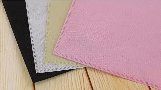 Экологически чистая Нетканая сумка с логотипом на заказ 100 шт. черная для обуви