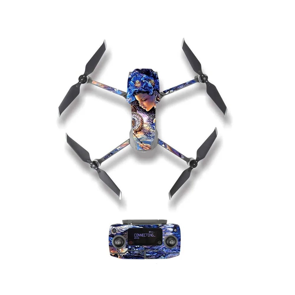 Стильная масляная живопись стильная наклейка для DJI Mavic 2 Pro и Zoom корпус дрона
