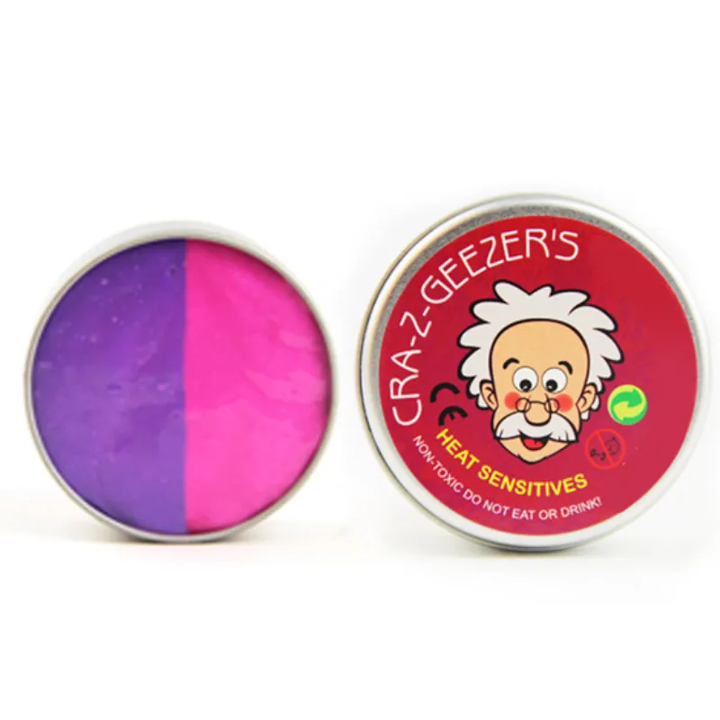 Purple DIY изменение температуры цвета поставки слаймов Полимерная глина Резина Dis цвет ation Пластилин грязи Волшебная Рука отскок игрушки Дети шпатлевка - Цвет: Purple