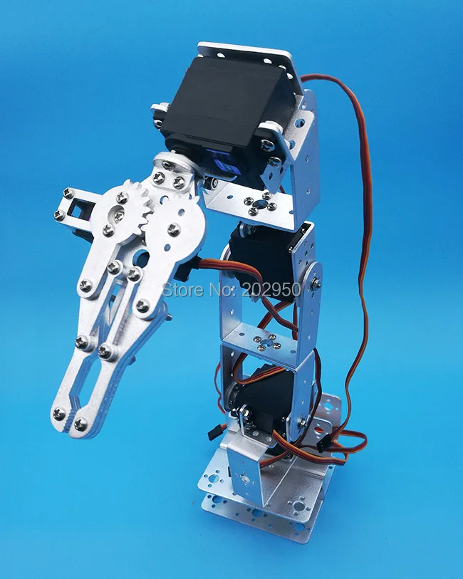 1 комплект Arduino Robot 6 dof алюминиевый набор для крепления на зажиме механическая