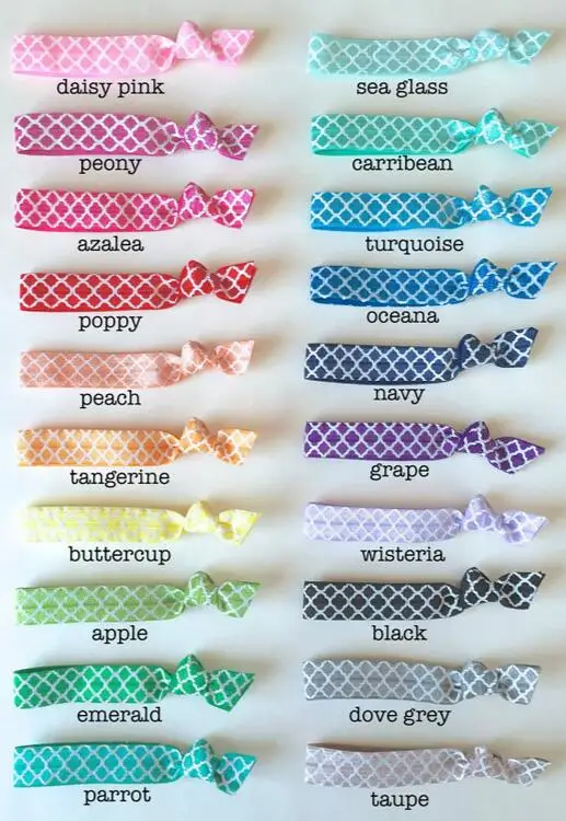 Эластичные резинки для волос с узором четырехлистника 2000 шт.|hair ties|tie hairhair ties elastic |