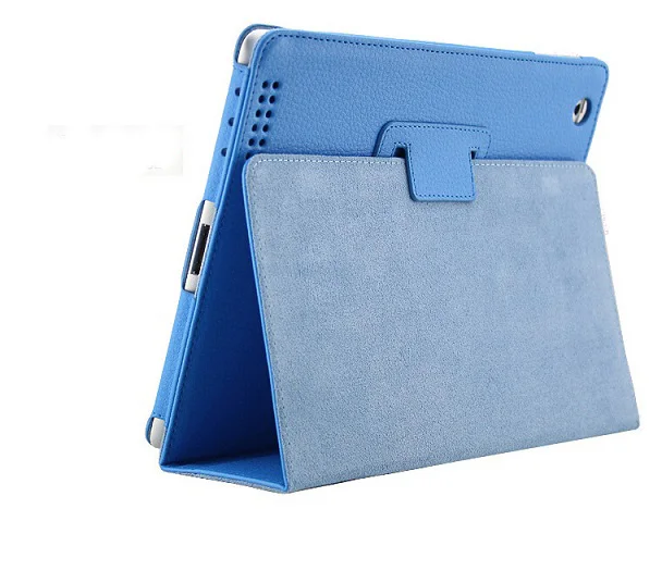 Для ipad Air2 матовый личи мягкий кожаный чехол с авто спящий Пробуждение для Apple 6 Air 2