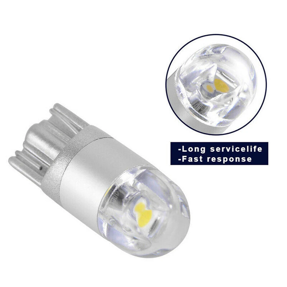 4 шт. светодиодная Карта лампочка авто внутренняя панель автомобиля лампа 12В T10 3030