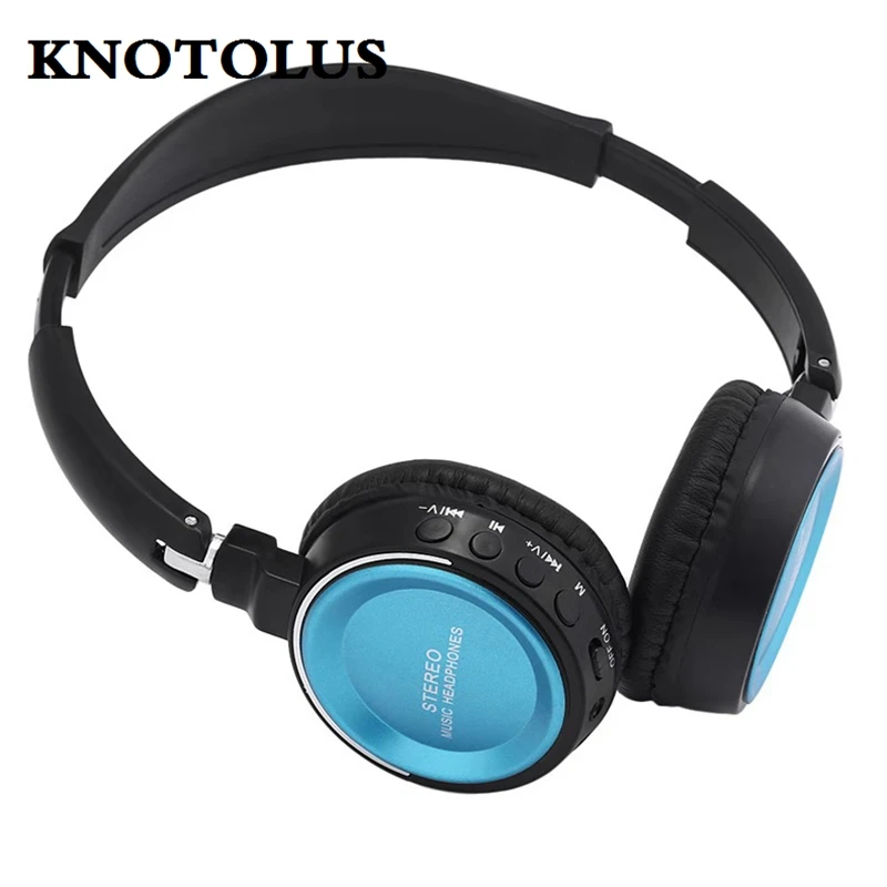 KNOTOLUS BT800 гарнитура стерео Bluetooth MP3 радио компьютерная голова стиль. | Электроника