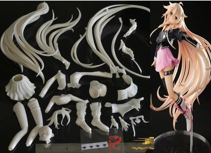 100% Cast Material GK Action Figure Blank White DIY WF2012 IA-ARIA ON THE PLANETES Nude Un-Painted Doll | Игрушки и хобби
