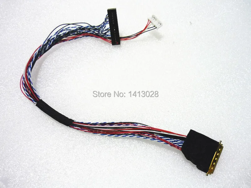 I PEX 20453 20455 40pin 2ch 6 бит LVDS кабель для 14/15.6/17.3/18.4 &quotLCD/светодиодный дисплей панели|cable