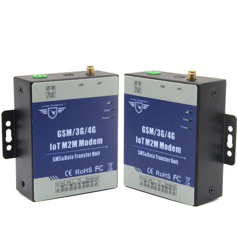

D223 IOT M2M Modem DTU Supports Transparent Transferring SMS With TTL RS485 Port For Smart Meter PLC GSM/GPRS/3G/4G DTU