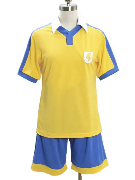

Free Shipping Anime Inazuma Eleven Go Cosplay Wear Cloth High School Foot Uniform Jersey Cosplay Costume Men