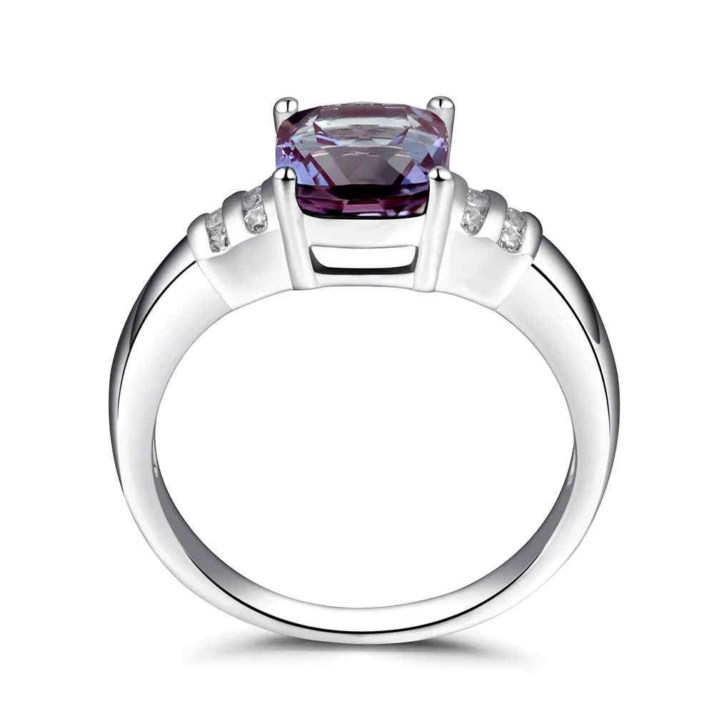 Женское кольцо из серебра 925 пробы с Александритом|ring 925|ring forrings for women |