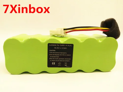 7XINBOX 14 4 V 3.5Ah батарея для SAMSUNG VCR8857 VCR8894 VCR8896 SR8875 SR8846 SR8840 SR8F30 SR8730 SR8750 SR8824 SR8825