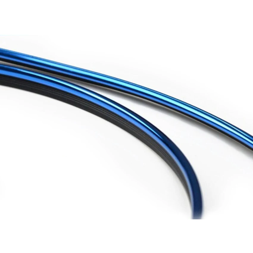 Украшение автомобиля полоса приборной панели края двери отделка интерьер зазор