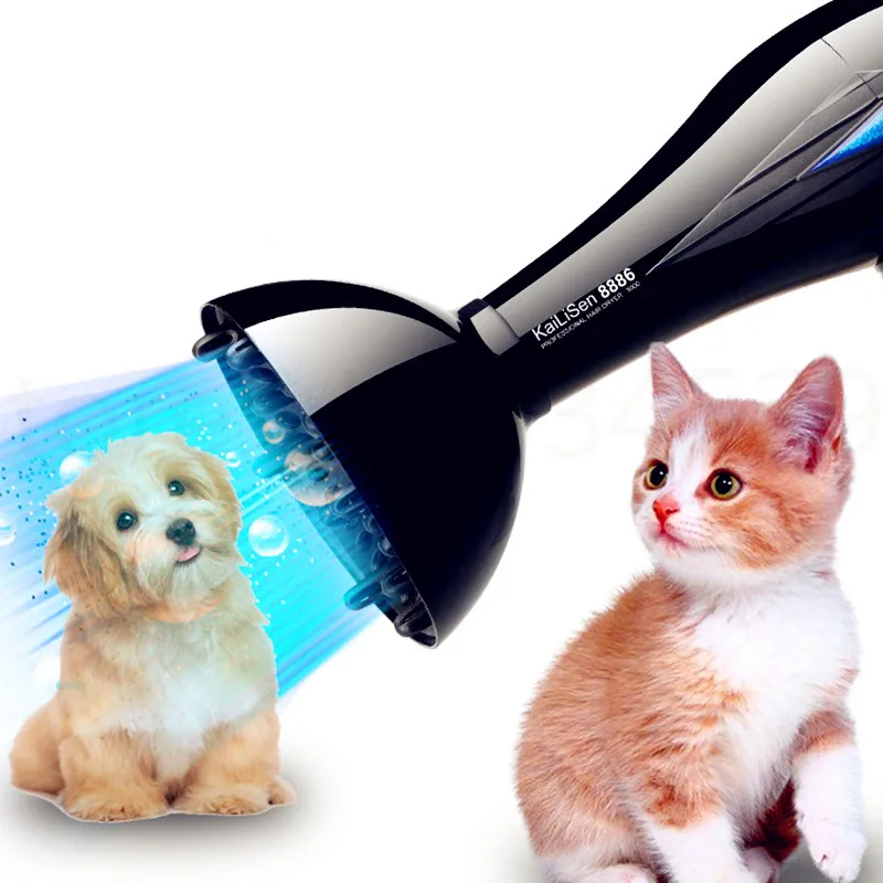 

p02 High power dog blow dryer mute dog hair dryer golden Teddy special drying machine household bath products
