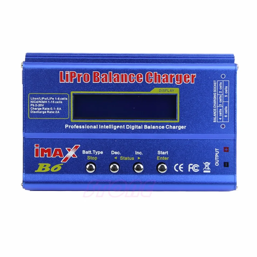 IMAX B6 AC Lipo NiMh Li Ion Ni Cd RC батарея баланс зарядное устройство Dis штепсельная вилка ЕС
