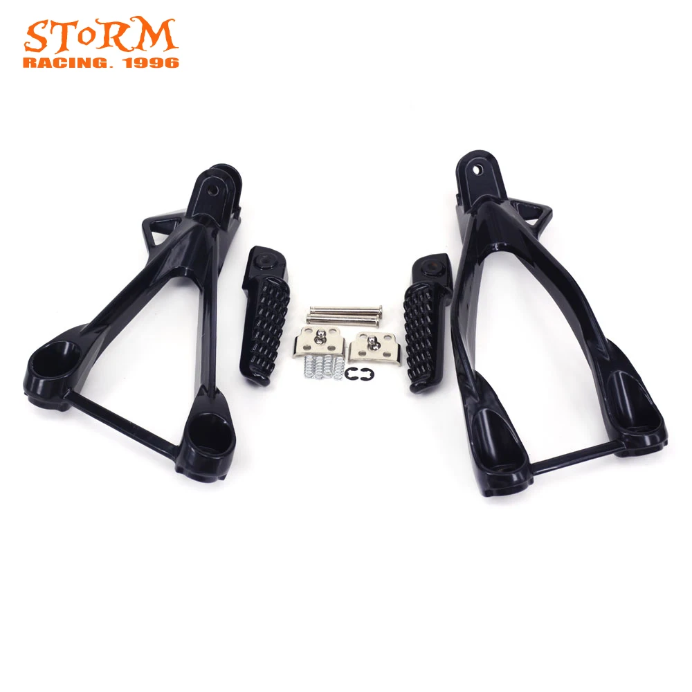 

Задние подножки, подножки, педали для ног, кронштейн для KAWASAKI ZX6R ZX-6R 2005-2008 05 06 07 08 ZX636 05 06 2005-2006 мотоцикл