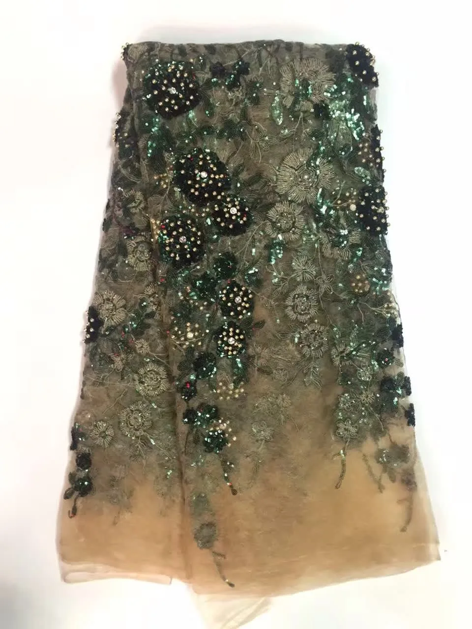 

Quality African Lace Swiss Voile Guipure Cord Lace Fabric with stones For women dress party 5yards Free Shipping