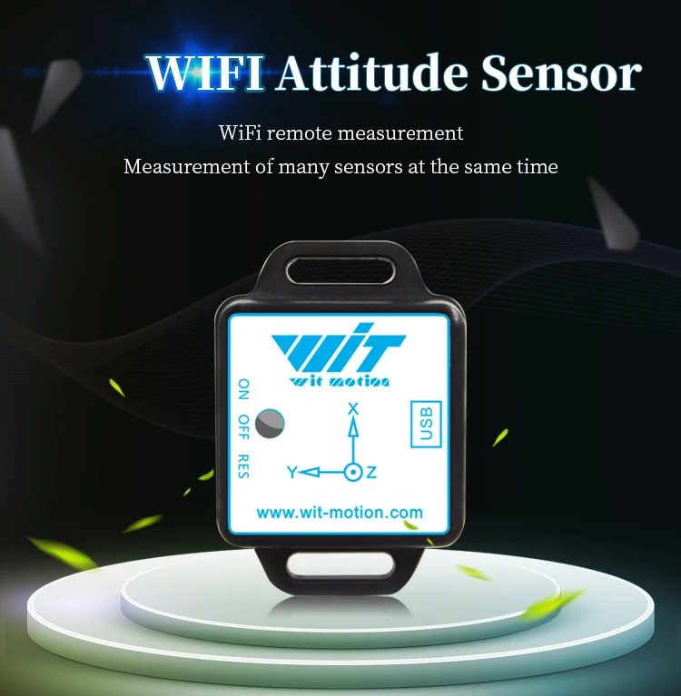 WitMotion WT901WIFI Высокая точность 9-Axis AHRS беспроводной Инклинометр(XYZ) Акселерометр+ гироскоп+ Угол+ магнит, поддержка мульти-соединения