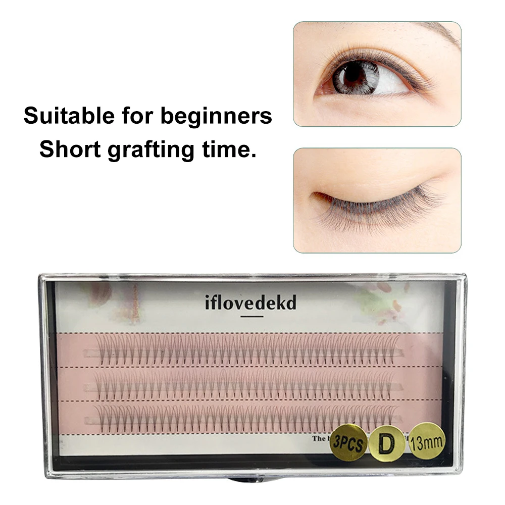 Новинка отдепряди кладные ресницы Длинные Накладные удлинение 3 корня ресниц