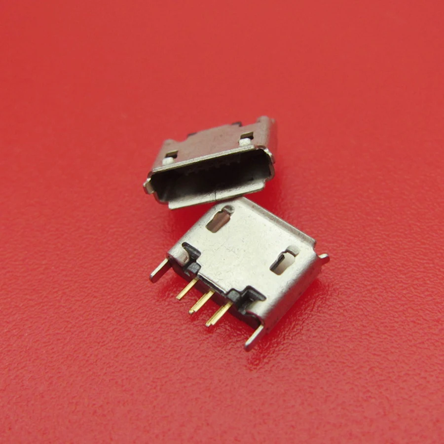 50 шт. вертикальный MICRO mini USB 5pin гнездовой seat 180 градусов jack 5P Прямой разъем