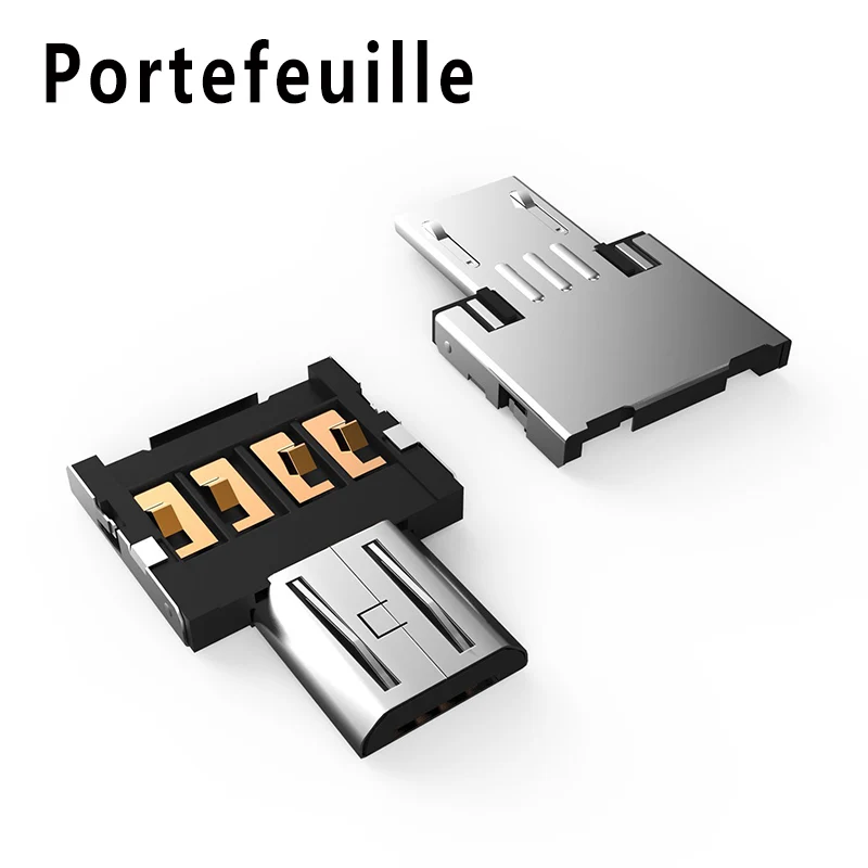 Адаптер MicroUSB к USB OTG для телефонов Xiaomi Huawei Mate 8 7 Samsung GALAXY S7 S6 edge S3 LG Android планшетов