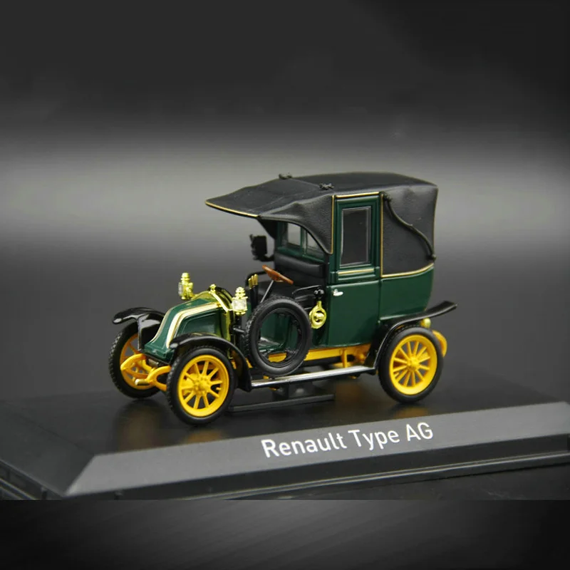 1:43 Ретро моделирование Renault Тип AG Классическая коллекция модель автомобиля сплав